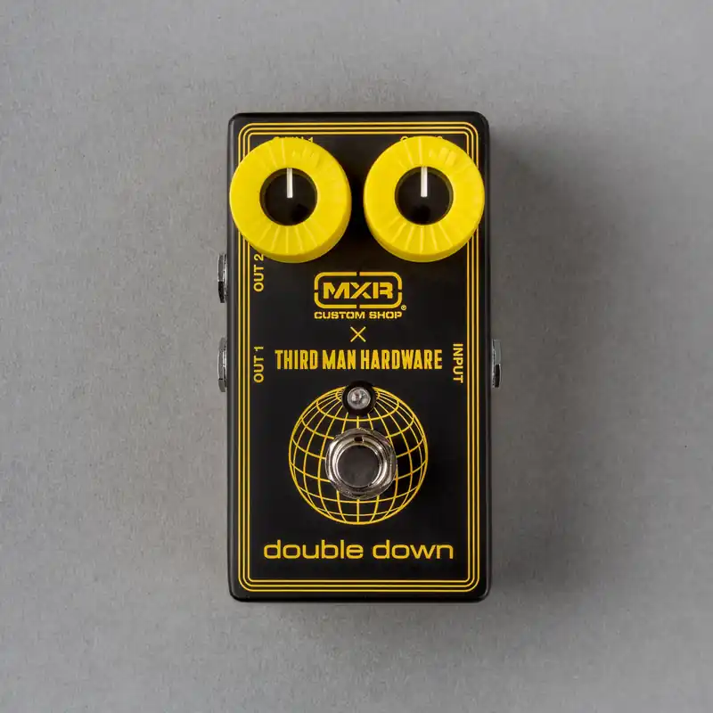 MXR x Third Man Hardware Double Down Dual Individual Boost Guitar Effect Pedal Same Day Shipping
