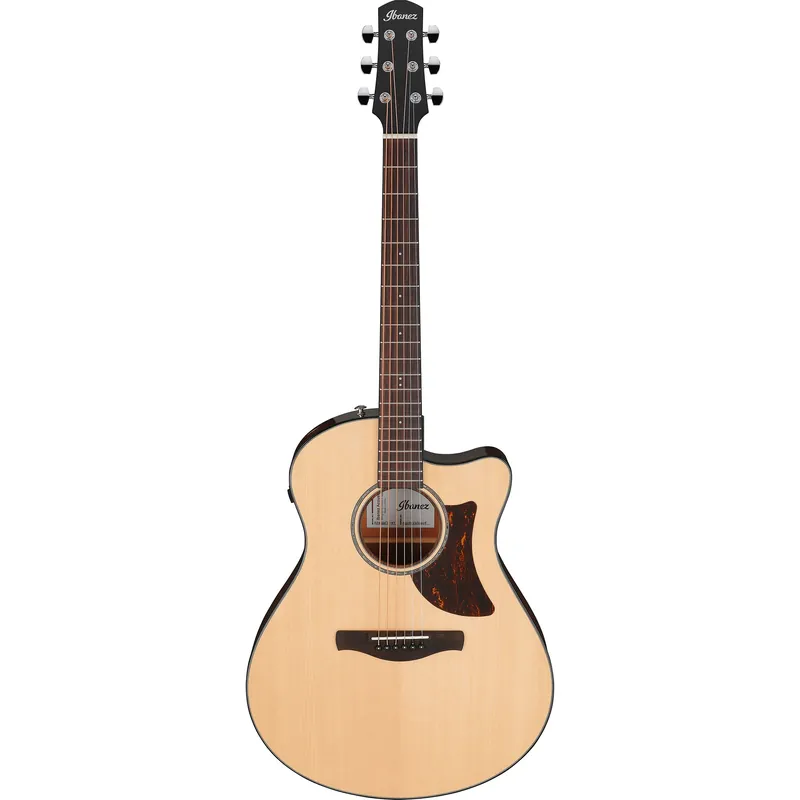 Ibanez AAM300CE Advanced Auditorium Acoustic-Electric Guitar, Rosewood Fretboard, Natural High Gloss New Arrival