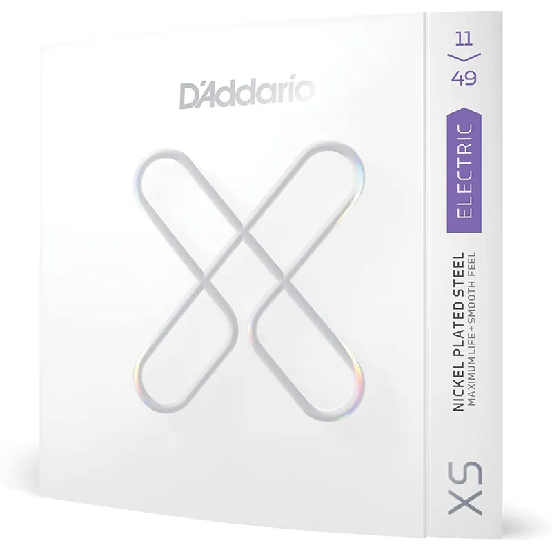 D'Addario XSE1149 Medium Coated Electric Guitar Strings, 11-49 Best Seller