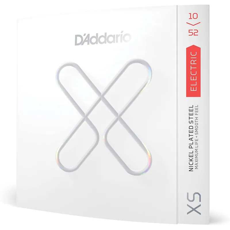 D'Addario XSE1052 Light Top/Heavy Bottom Coated Electric Guitar Strings, 10-52 Seasonal Sale
