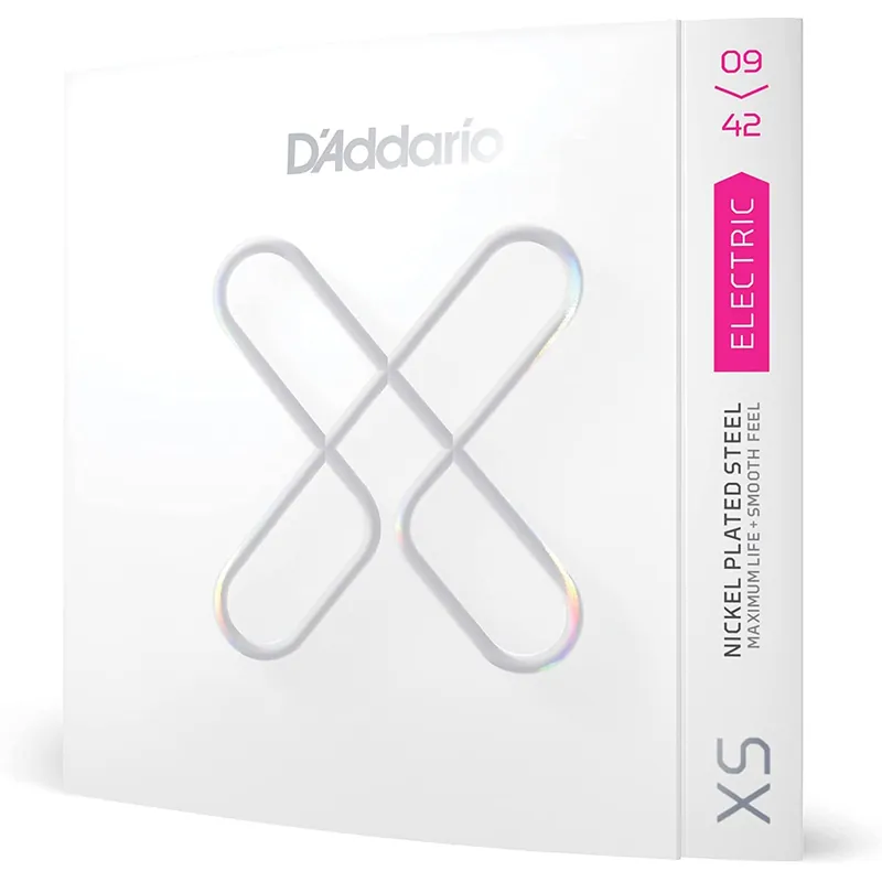 New Release D'Addario XSE0942 Super Light Coated Electric Guitar Strings, 9-42