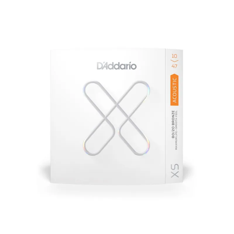 Handmade D'Addario XSABR1047 Extra Light Coated Acoustic Guitar Strings, 10-47