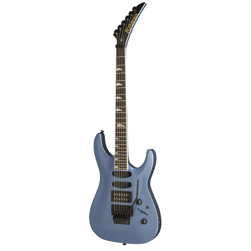 One Day Deal Kramer KSM1CBBF1 SM-1 Guitar, Seymour Duncan Pickups, Floyd Rose, Candy Blue