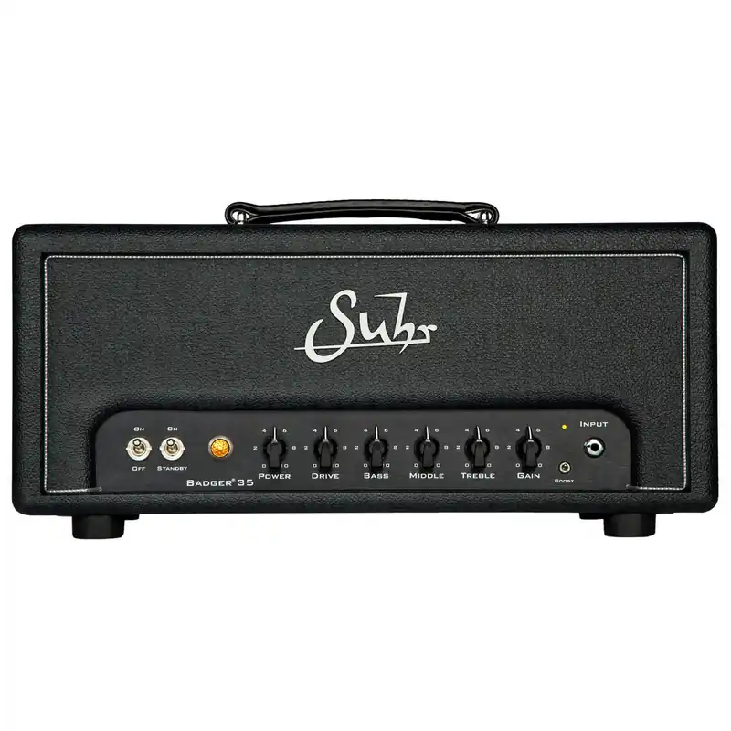 Fast Shipping Suhr Badger 35 30-Watt Guitar Amp Head, EL84 Power Tubes, Black Tolex