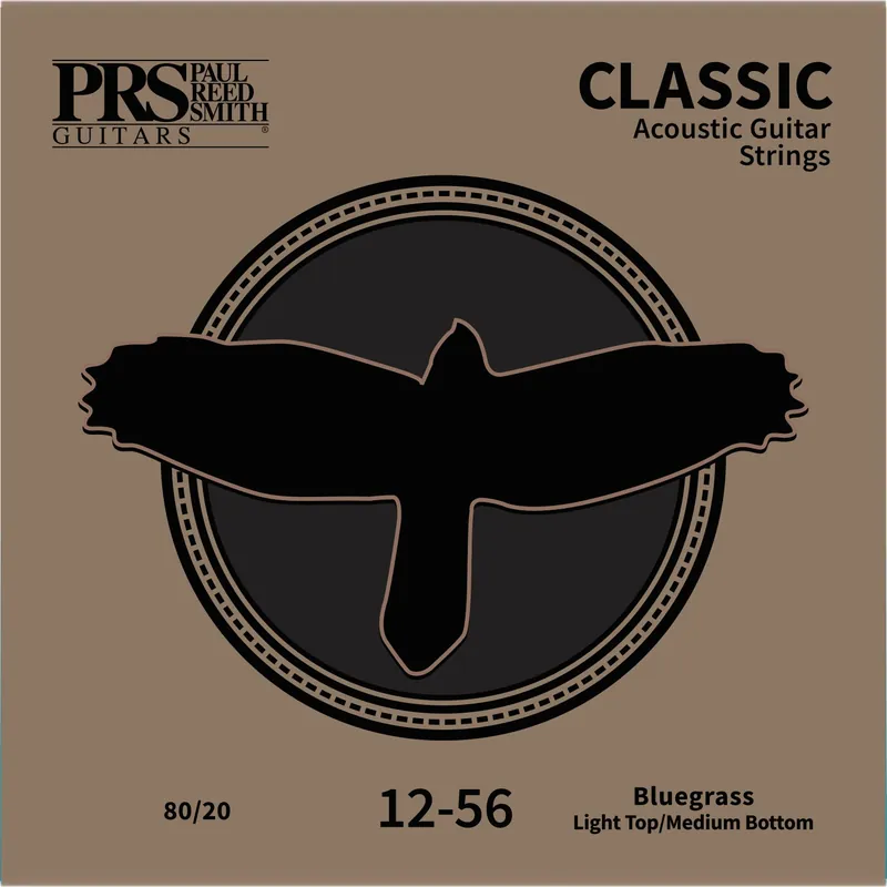 PRS Paul Reed Smith Classic Acoustic Guitar Strings 80/20 Bronze, Bluegrass 12-56 Limited Edition