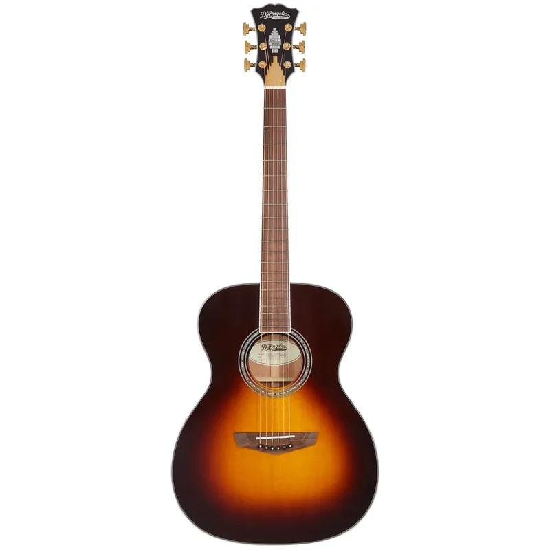 Direct From Manufacturer D'Angelico DAEOMXTVSBGP Excel Tammany XT Acoustic Electric Guitar, Vintage Sunburst