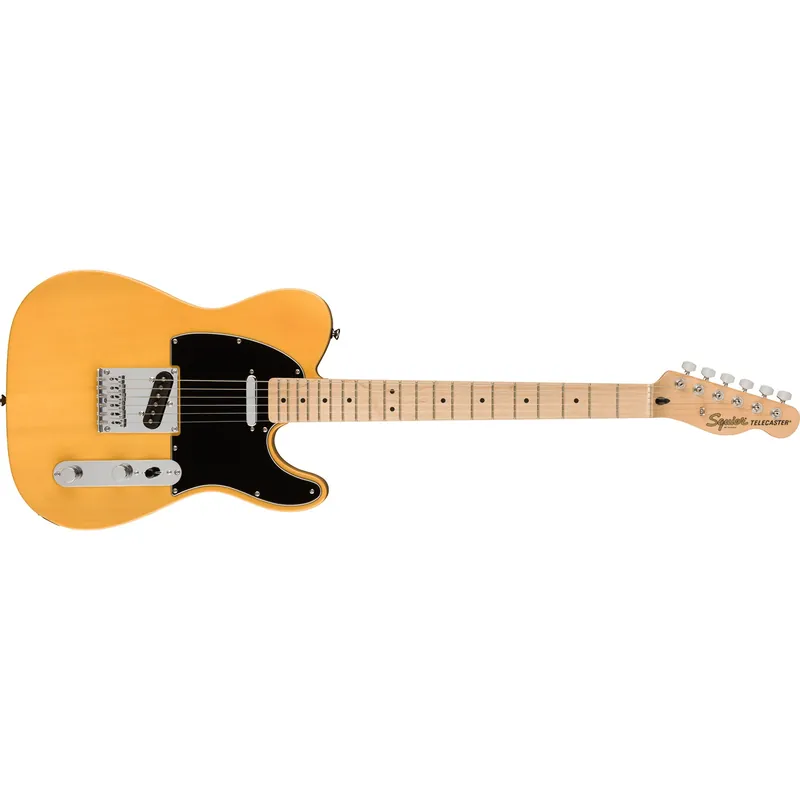 Fender Squier Affinity Series Telecaster Guitar, Maple Fingerboard, Butterscotch Blonde Markdown