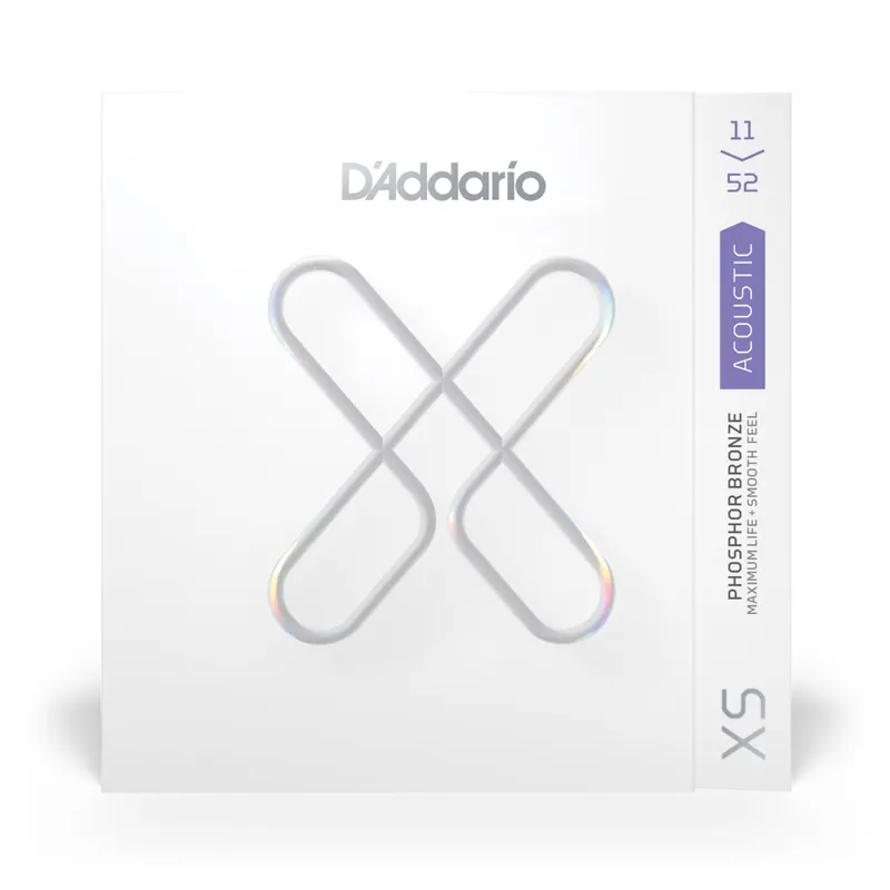 Low Price D'Addario XSAPB1152 Phosphor Bronze Acoustic Guitar Strings, Custom Light, 11-52