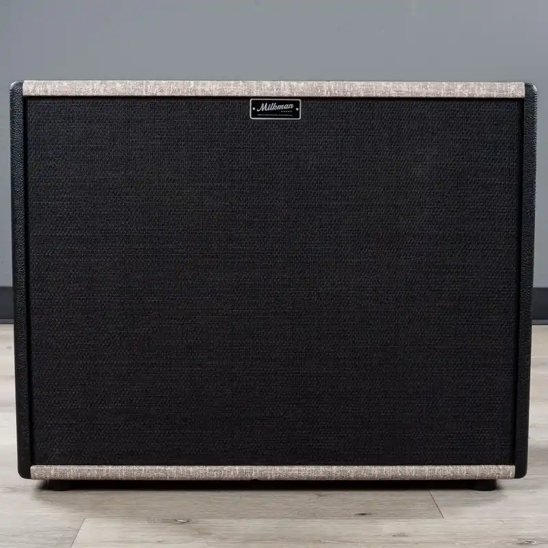 Milkman Sound 2x12 Guitar Amp Speaker Cab, Greenbacks, Two Tone Black Reduced Price