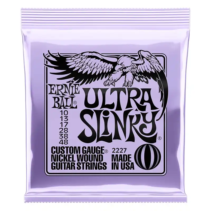 Special Offer Ernie Ball 2227 Ultra Slinky Electric Guitar Strings, Nickel Wound, 10-48