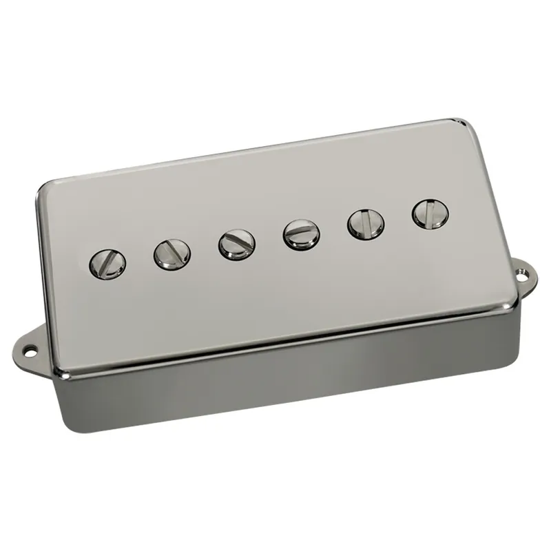 Cheap DiMarzio DP286N Vintage P90 Guitar Pickup w/ Full-Size Humbucker Cover, Nickel