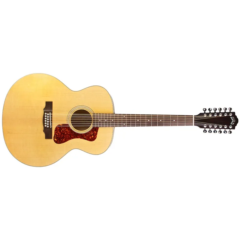 Guild Westerly Collection F-2512E Maple Acoustic Electric 12-String Guitar, Solid Sitka Spruce Top One Day Deal