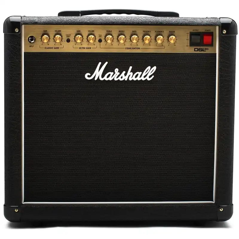 Money Back Guarantee Marshall DSL20CR Tube Guitar Combo Amplifier, 20-Watt, 2-Channel, 1x12