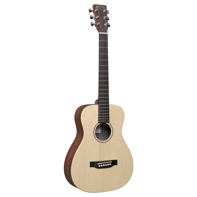 Last Chance Martin X Series LX1E Little Martin Acoustic-Electric Guitar, Natural