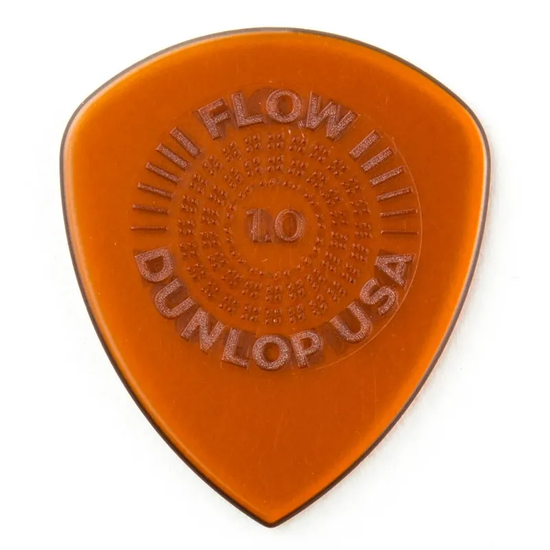 Dunlop 549R10 Flow Standard Grip Guitar Picks, 1.0mm, 24-Pack Secure Checkout