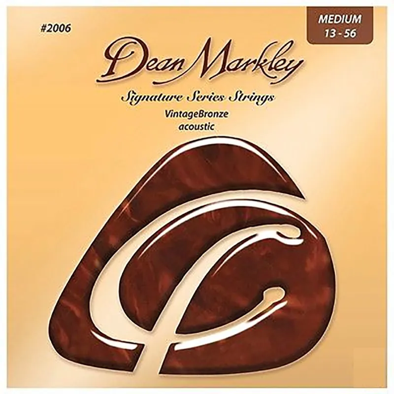 Dean Markley 2006 VintageBronze Medium Acoustic Guitar Strings (13-56) Fast Shipping