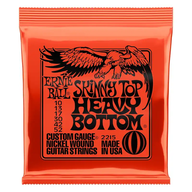 Ernie Ball 2215 Skinny Top Heavy Bottom Nickel Wound Strings (10-52) While Supplies Last