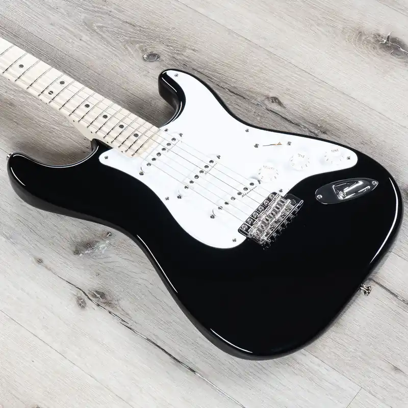Top Rated Fender Eric Clapton Signature Stratocaster Guitar, Maple Fingerboard, Black