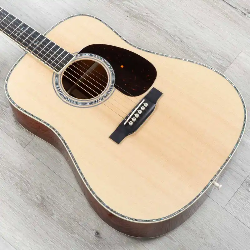 Buy Today Martin Custom Shop D-45 Inspired Cocobolo Dreadnought Acoustic Guitar, Sitka Spruce Top