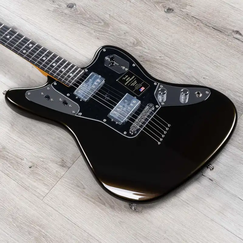 Fender 60th Anniversary Ultra Luxe Jaguar, Ebony Fretboard, Texas Tea Next Day Delivery