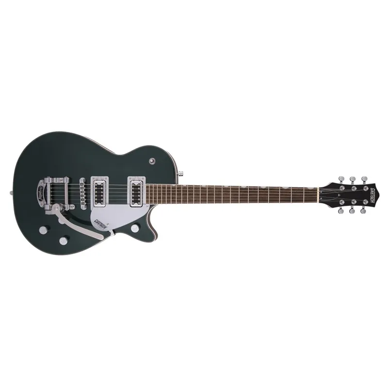 Handmade Gretsch G5230T Electromatic Jet FT Single-Cut Guitar w/ Bigsby & Hard Case, Cadillac Green