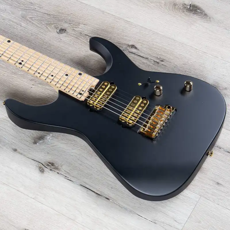 Charvel Angel Vivaldi Signature DK24-7 Nova Guitar, Maple Fingerboard, Satin Black Low Price