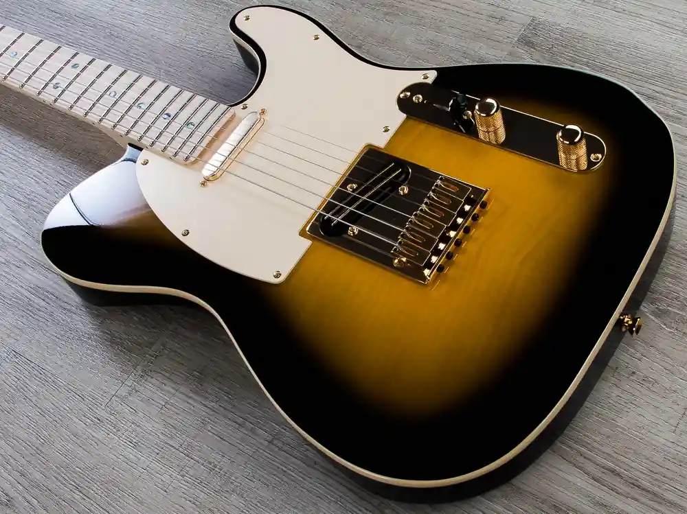 Fender Richie Kotzen Telecaster Electric Guitar, SIGNED by Richie Kotzen - 2-Tone Sunburst Place Order