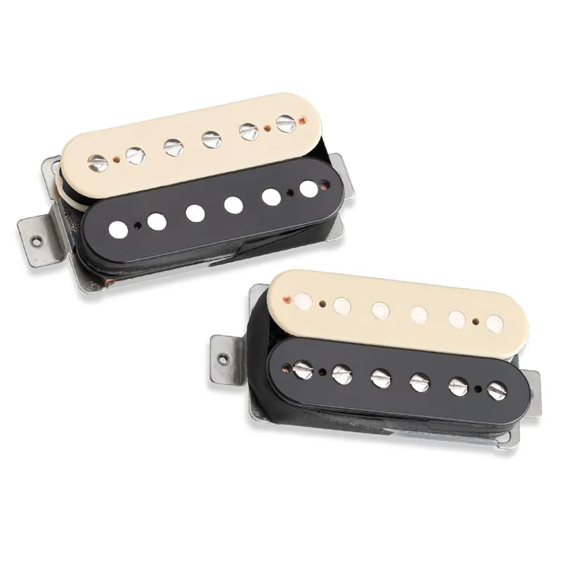 Budget Seymour Duncan Slash 2.0 Signature Humbucker Guitar Pickup Set, Zebra, 4-Conductor Short Leg