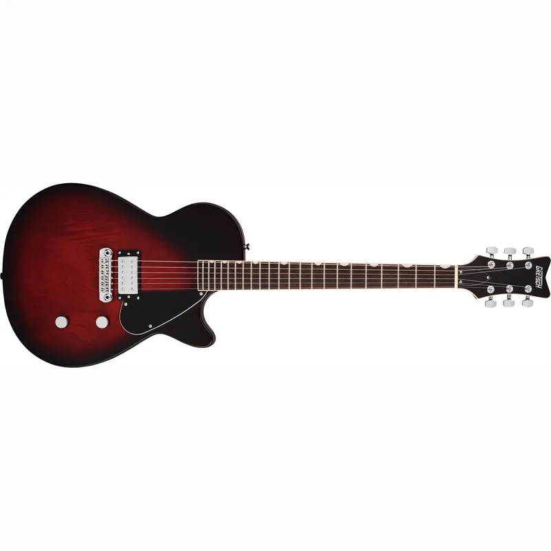 Direct From Factory Gretsch Electromatic Jet Club 1 Pickup Guitar, Rosewood Fretboard, Claret Burst
