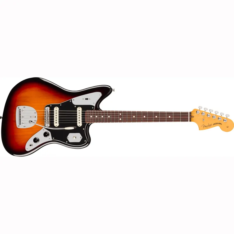 Fender American Professional Classic Jaguar Guitar, Rosewood Fretboard, 3-Color Sunburst Special Offer