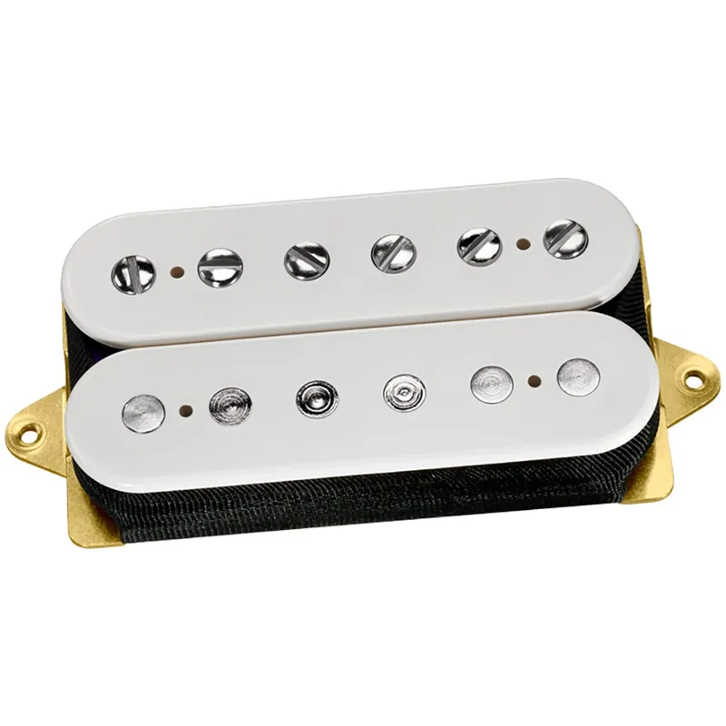 Buy Direct DiMarzio DP500 Super PAF Ceramic Guitar Humbucker Pickup, Standard Spaced, White
