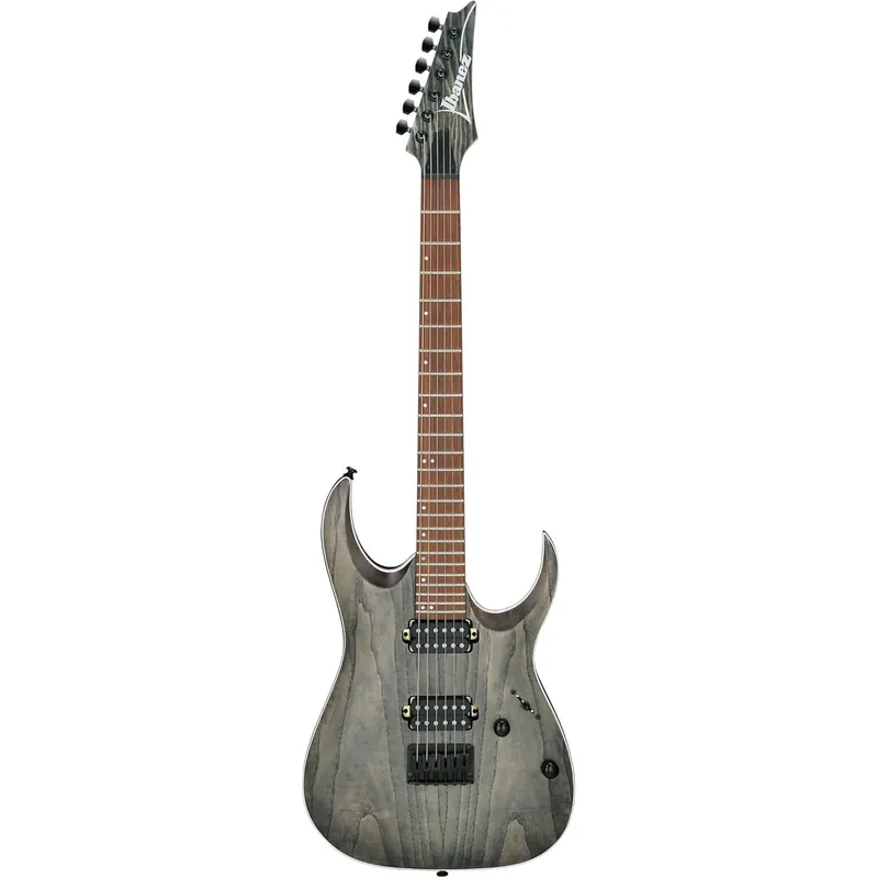 Ibanez RGA42AH RGA Standard Guitar, Ash Top, Black Stained Seasonal Sale