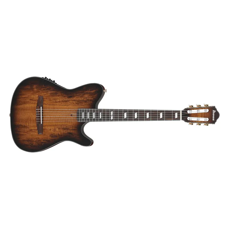 Ibanez FRH20SMN FRH Acoustic-Electric Guitar, Spalted Maple Top, Tobacco Burst Low Gloss Instant Buy