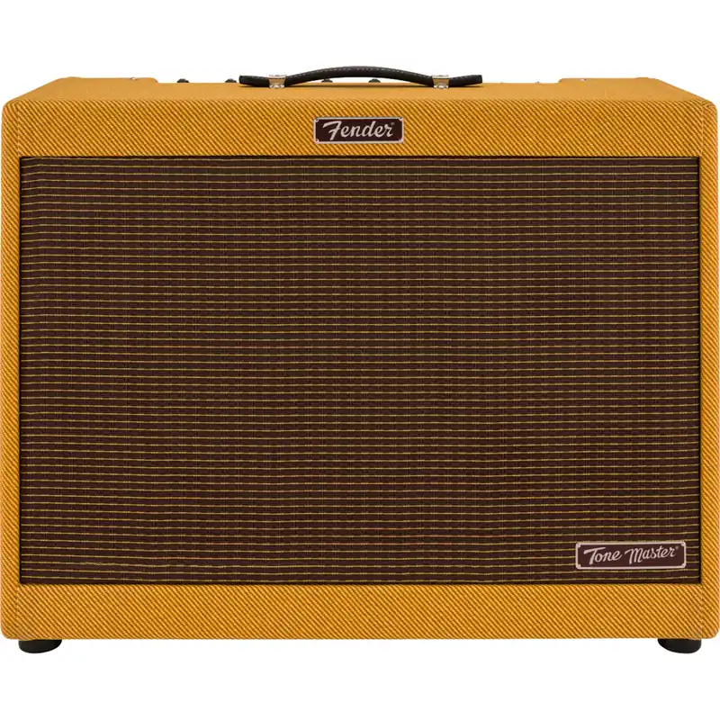 Fender Tone Master FR-12 1000-Watt 12Full-Range Powered Speaker Cabinet for Guitar Amp Modelers, Tweed Handmade