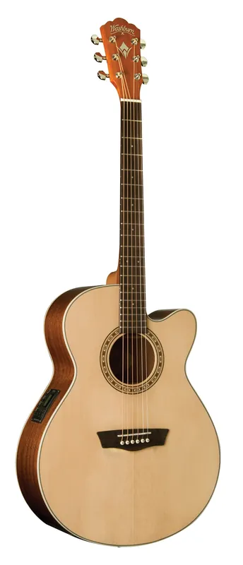 Washburn G7SCE Harvest Grand Auditorium Cutaway Acoustic Guitar. Natural Gloss Direct From Factory