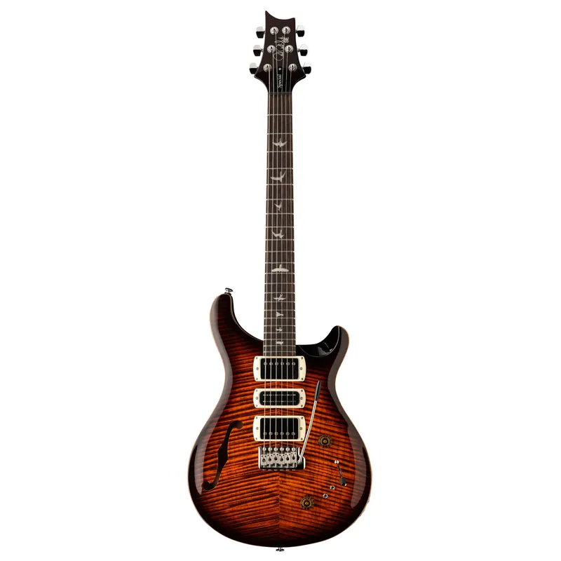 PRS Paul Reed Smith SE Special Semi-Hollow Guitar, Rosewood Fretboard, Orange Tiger Smokeburst Crafted
