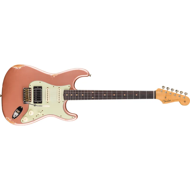 Fender Custom Shop Limited Edition '59 Stratocaster HSS Relic Guitar, Rosewood Fingerboard, Shell Pink Metallic Brand New