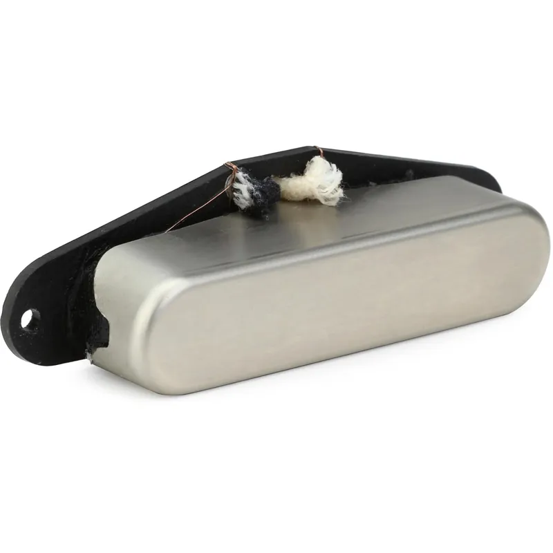 Same Day Shipping DiMarzio DP436 Muscle T Neck Single-Coil Guitar Pickup for Tele, Unplated Raw Nickel