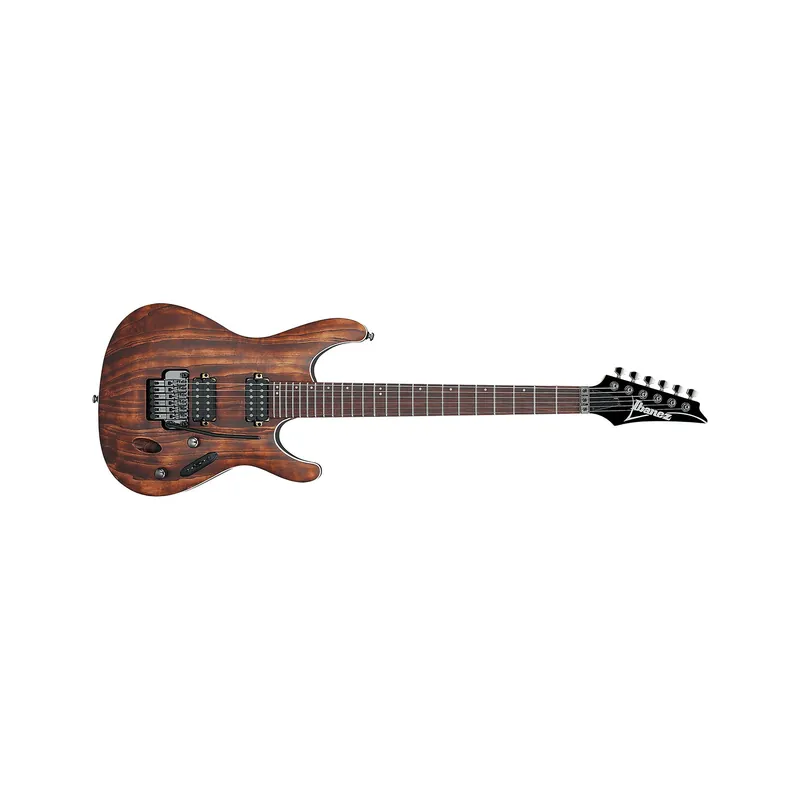 Ibanez S520AH S Standard Guitar, Rosewood Fretboard, Ash Body, Antique Brown Stained Direct From Manufacturer