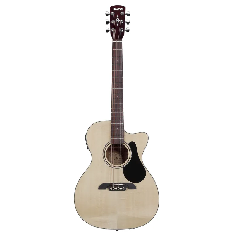 Special Discount Alvarez RF26CE Regent Folk/OM Acoustic-Electric Guitar, African Mahogany Sides, Spruce Top, Natural