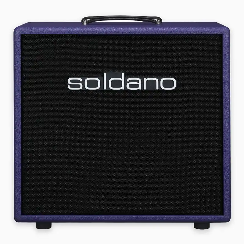 Money Back Guarantee Soldano 1x12Closed-Back Guitar Amp Speaker Cabinet, Purple