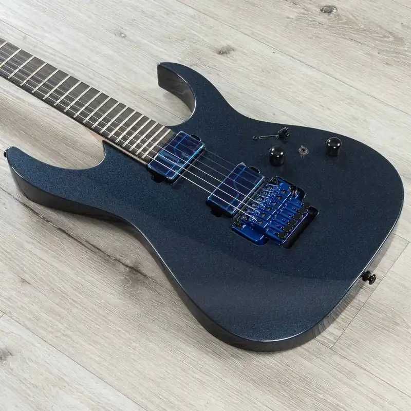 Limited Time Ibanez RGR6BSP RG Standard Guitar, Ebony Fretboard, Fishman Fluence Pickups, Iron Pewter