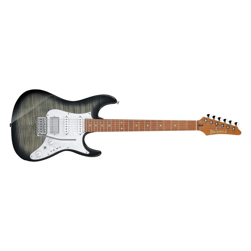 Grab Now Ibanez AZ Standard AZ22S1F HSS Guitar, Roasted Maple Neck, Transparent Black Sunburst