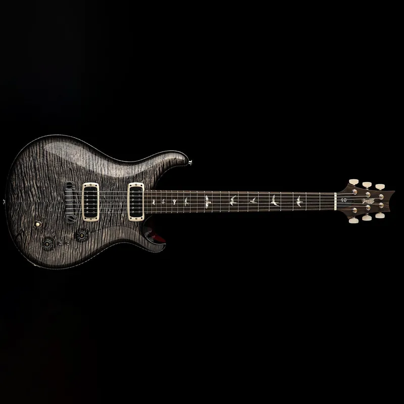 PRS Paul Reed Smith Charcoal Phoenix Limited Edition Guitar, Ziricote Fretboard, Private Stock Grade Figured Maple Price Drop