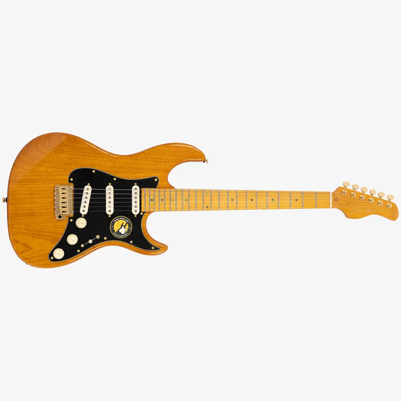 Sire Larry Carlton S10 SSS Guitar, Rolled Maple Fingerboard, Swamp Ash, Natural Seasonal Sale
