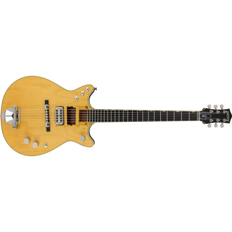 Clearance Gretsch G6131-MY Malcolm Young Signature Jet Guitar, Ebony Fingerboard, Natural