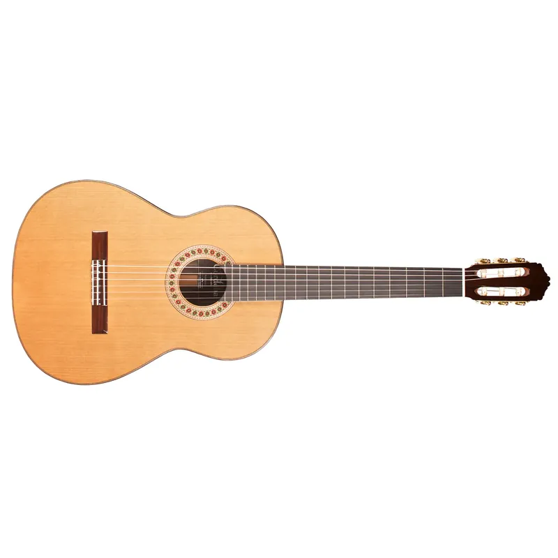 Hot Deal Cordoba Rodriguez USA Master Series Classical Nylon-String Acoustic Guitar, Western Red Cedar, Natural Lacquer