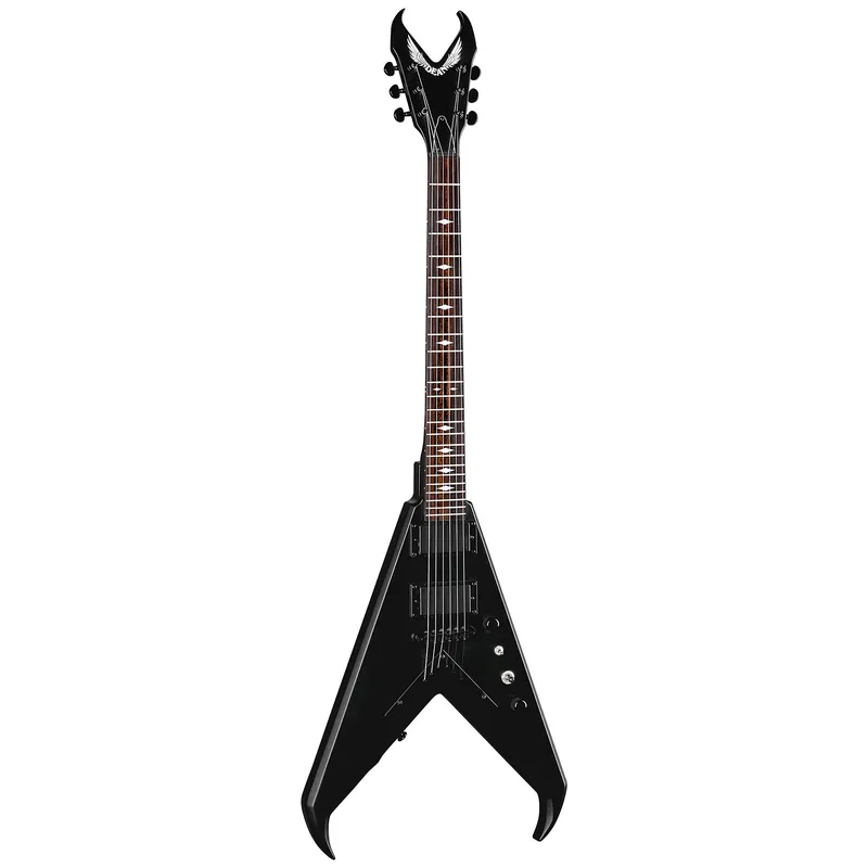 Authentic Dean Kerry King VX Guitar, Rosewood Fretboard, Black Satin