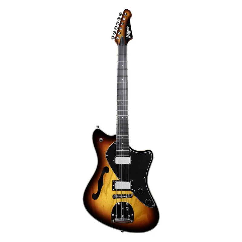 Clearance Balaguer Select Series The Espada Ambient Semi-Hollow Guitar, Ebony Fingerboard, Gloss Vintageburst