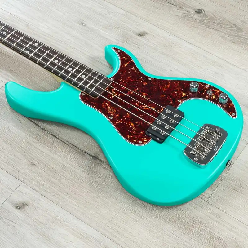 G&L USA Kiloton Bass, Rosewood Fingerboard, Belair Green Frost Direct From Factory